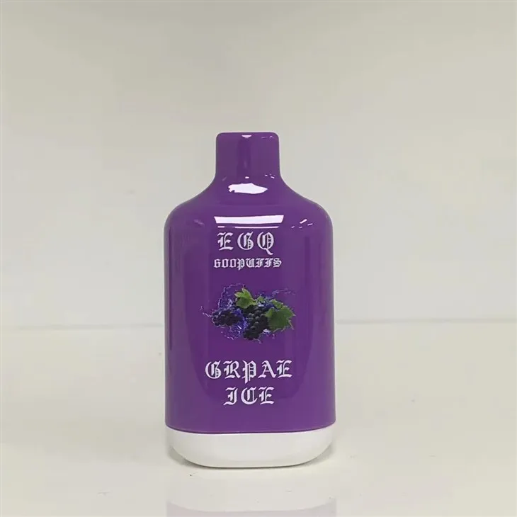 600puffs Vape Box Crystal Disposable E-cigarette